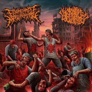 FERMENTED MASTURBATION / PIT OF TOXIC SLIME "Misanthropic Urban Disease"