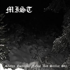 MIST "Snowy Nocturnal Forest And Stellar Sky"