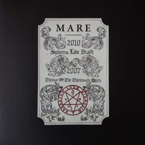 MARE "Spheres like Death / Throne of the Thirteenth Witch" [digipak]