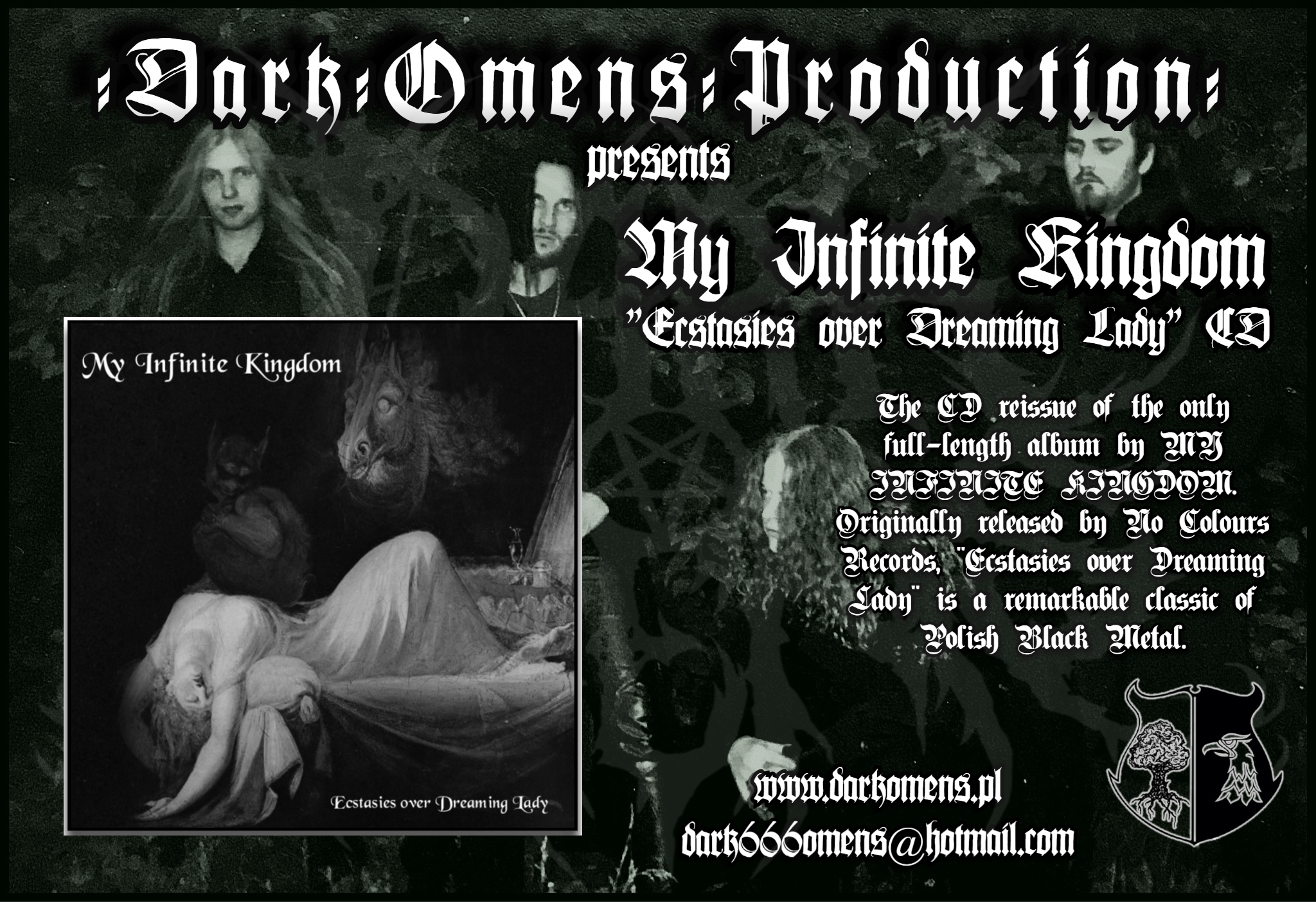 MY INFINITE KINGDOM Ecstasies over Dreaming Lady