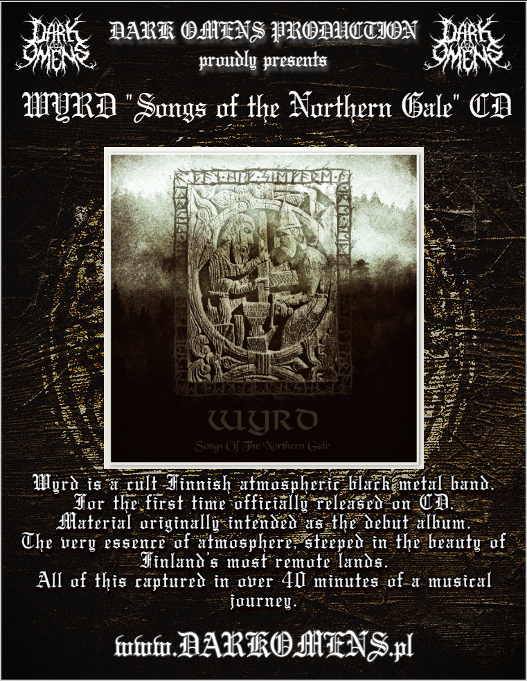 flyer WYRD Songs of the Northern Gale CD